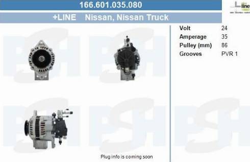 PSH 166.601.035.080 - Alternator furqanavto.az