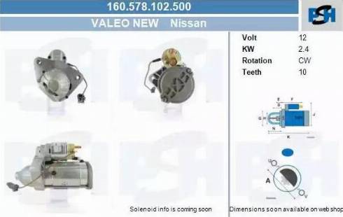 PSH 160.578.102.500 - Başlanğıc furqanavto.az