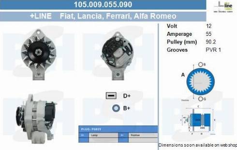 PSH 105.009.055.090 - Alternator furqanavto.az