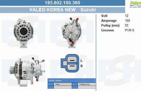 PSH 185.602.100.360 - Alternator furqanavto.az