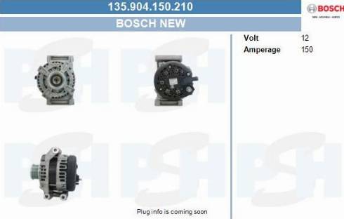 PSH 135.904.150.210 - Alternator furqanavto.az