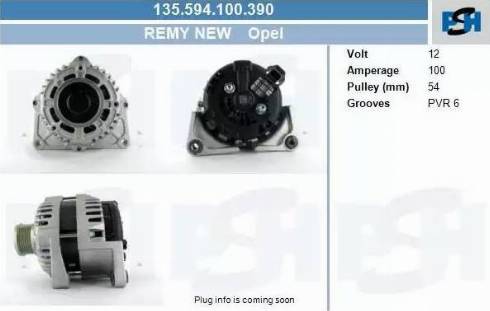 PSH 135.594.100.390 - Alternator furqanavto.az