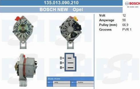 PSH 135.013.090.210 - Alternator furqanavto.az