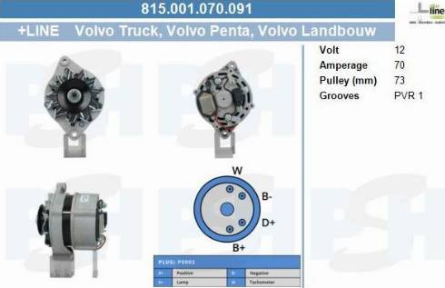 PSH 815.001.070.091 - Alternator furqanavto.az