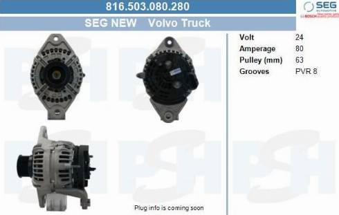 PSH 816.503.080.280 - Alternator furqanavto.az