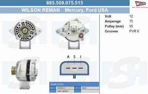 PSH 885.509.075.515 - Alternator furqanavto.az