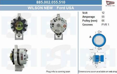 PSH 885.002.055.510 - Alternator furqanavto.az