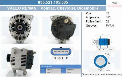 PSH 835.521.105.505 - Alternator furqanavto.az