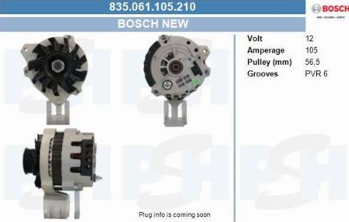 PSH 835.061.105.210 - Alternator furqanavto.az