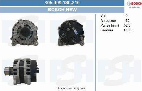 PSH 305.999.180.210 - Alternator furqanavto.az