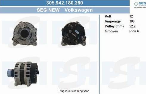 PSH 305.942.180.280 - Alternator furqanavto.az