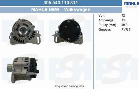 PSH 305.543.110.311 - Alternator furqanavto.az