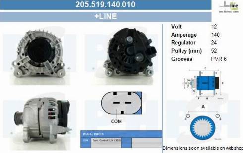 PSH 205.519.140.010 - Alternator furqanavto.az