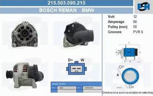 PSH 215.503.090.215 - Alternator furqanavto.az