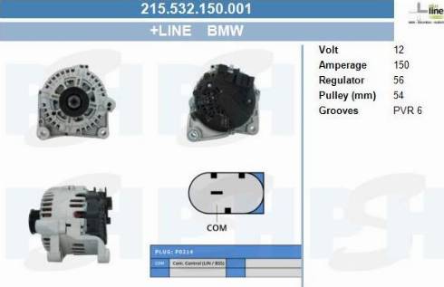 PSH 215.532.150.001 - Alternator furqanavto.az