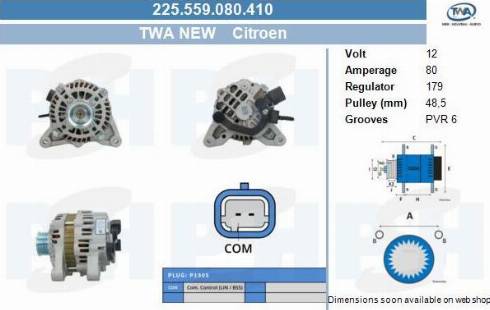 PSH 225.559.080.410 - Alternator furqanavto.az