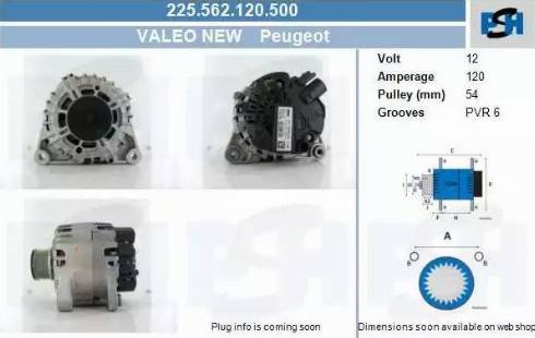 PSH 225.562.120.500 - Alternator furqanavto.az