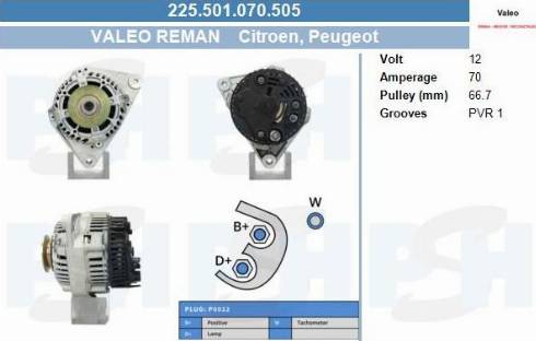 PSH 225.501.070.505 - Alternator furqanavto.az