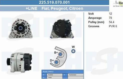 PSH 225.519.070.001 - Alternator furqanavto.az