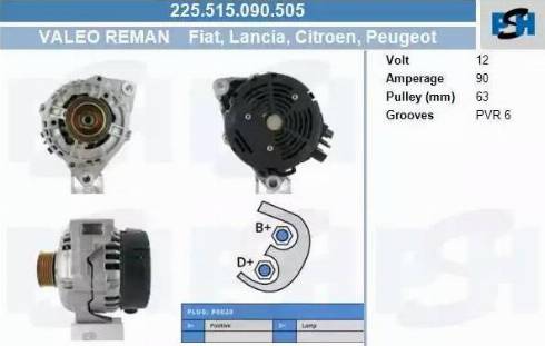 PSH 225.515.090.505 - Alternator furqanavto.az