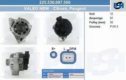 PSH 225.530.097.500 - Alternator furqanavto.az