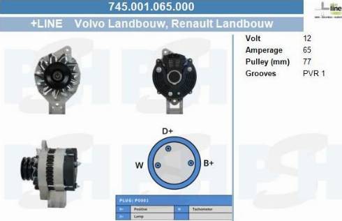 PSH 745.001.065.000 - Alternator furqanavto.az