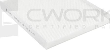 Cworks B140G0050 - Filtr, daxili hava www.furqanavto.az