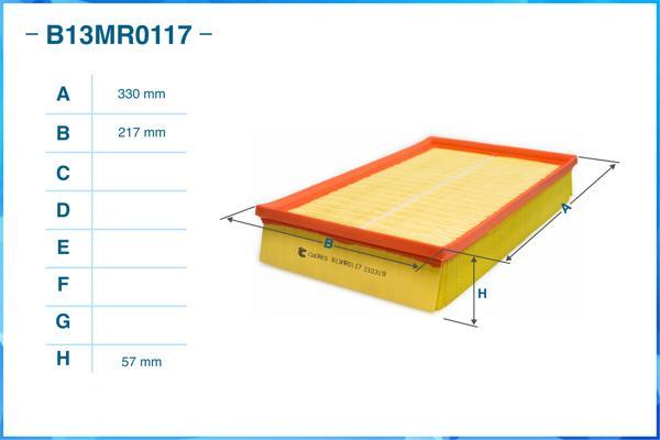 Cworks B13MR0117 - Hava filtri furqanavto.az