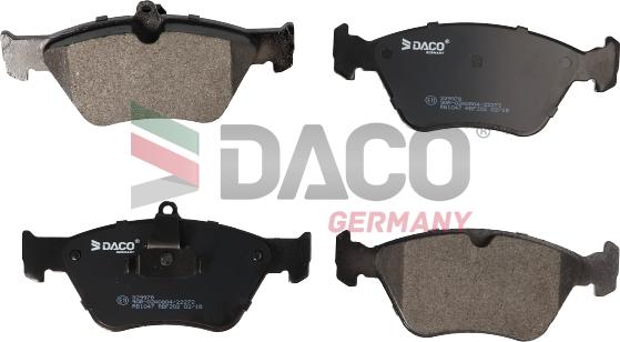 DACO Germany 329978 - Əyləc altlığı dəsti, əyləc diski furqanavto.az