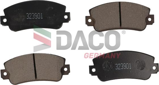 DACO Germany 323901 - Əyləc altlığı dəsti, əyləc diski furqanavto.az