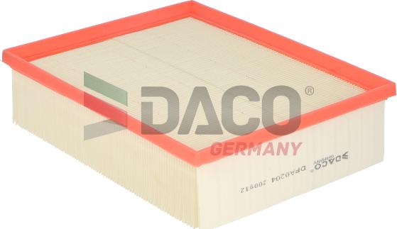 DACO Germany DFA0204 - Hava filtri furqanavto.az