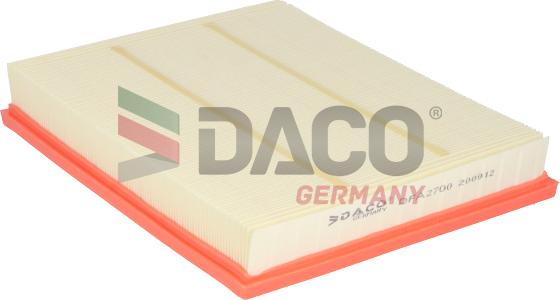 DACO Germany DFA2700 - Hava filtri furqanavto.az