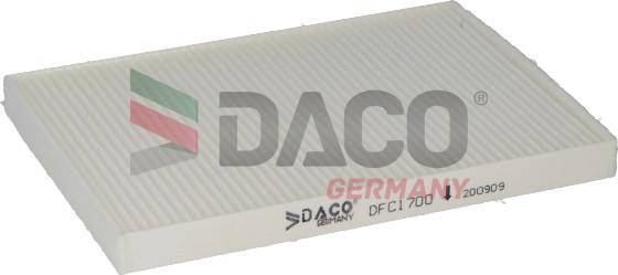 DACO Germany DFC1700 - Filtr, daxili hava furqanavto.az