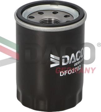 DACO Germany DFO2702 - Yağ filtri www.furqanavto.az