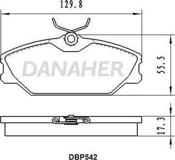 INTERBRAKE DP4406 - Əyləc altlığı dəsti, əyləc diski furqanavto.az