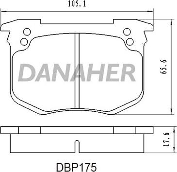 Textar TX0258 - Əyləc altlığı dəsti, əyləc diski furqanavto.az