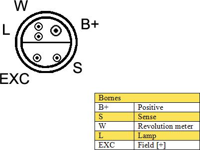 DA SILVA 051030 - Alternator furqanavto.az