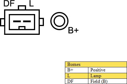 DA SILVA 011585 - Alternator furqanavto.az