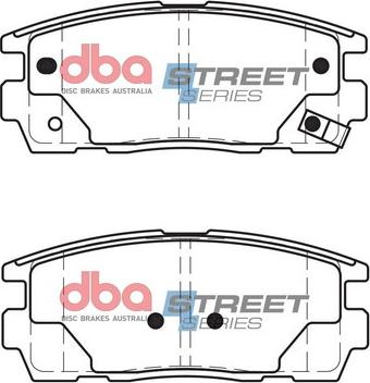 DBA Australia DB1862SS - Əyləc altlığı dəsti, əyləc diski furqanavto.az