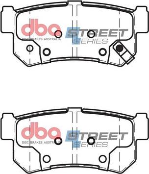 DBA Australia DB1814SS - Əyləc altlığı dəsti, əyləc diski furqanavto.az