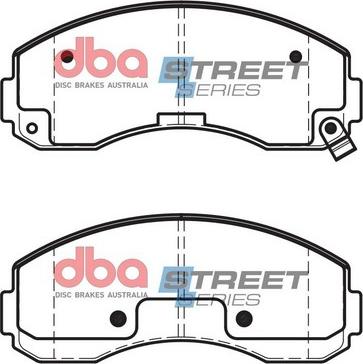 DBA Australia DB1817SS - Əyləc altlığı dəsti, əyləc diski furqanavto.az