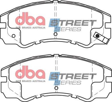 DBA Australia DB1270SS - Əyləc altlığı dəsti, əyləc diski furqanavto.az