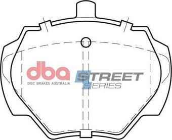 DBA Australia DB843SS - Əyləc altlığı dəsti, əyləc diski furqanavto.az