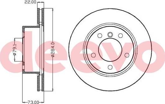 DEEVO BD16820 - Əyləc Diski furqanavto.az