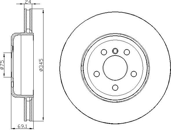 DEEVO BD36800 - Əyləc Diski furqanavto.az