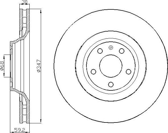 DEEVO BD37080 - Əyləc Diski furqanavto.az