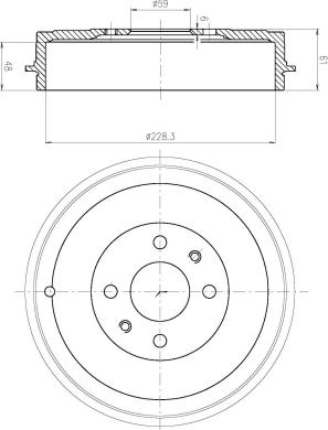 DEEVO BT80040 - Əyləc Diski furqanavto.az