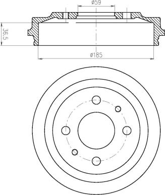 DEEVO BT80020 - Əyləc Diski furqanavto.az