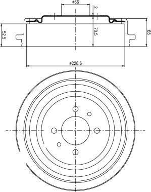 DEEVO BT82060 - Əyləc Diski furqanavto.az