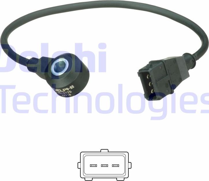Delphi AS10176 - Tıqqılma Sensoru furqanavto.az